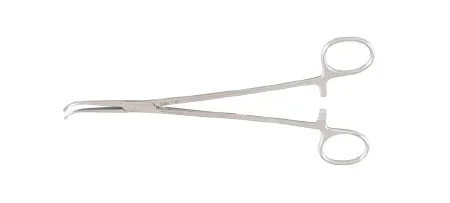 Miltex Miltex Thoracic Forceps Gemini-Mixter 8 Inch OR Grade Stainless Steel (German) NonSterile Ratchet Lock Finger Ring Handle Full Curved Delicate Serrated Tips – 7-257