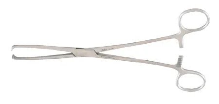 Miltex Miltex Tissue Forceps Allis-Thomas 8 Inch OR Grade Stainless Steel (German) NonSterile Ratchet Lock Finger Ring Handle Straight 6 X 7 Teeth – 16-38