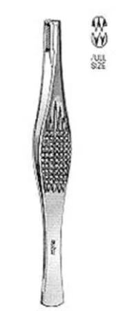 Miltex Miltex Tissue Forceps Ferris-Smith 7 Inch OR Grade Stainless Steel (German) NonSterile NonLocking Thumb Handle Straight 2 X 3 Teeth, Serrated Tip – 26-958