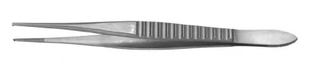 Miltex Padgett Dissecting Forceps Gillies 6 Inch Surgical Grade Stainless Steel NonSterile NonLocking Thumb Handle Straight Serrated Tips w/1 X 2 Fine Teeth – PM-0306