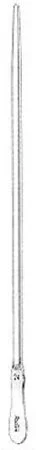 Miltex Uterine Sound Dittel 28 Fr. Straight Tip – 29-8-28