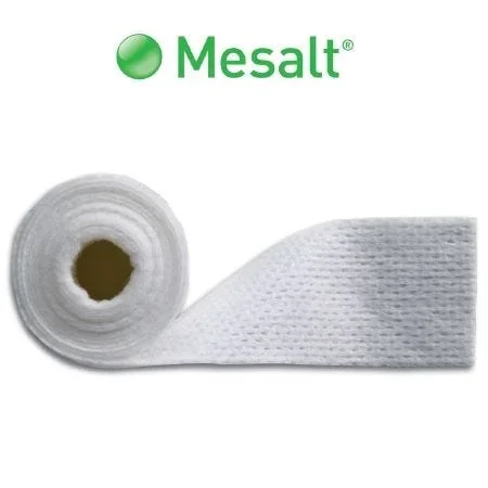Molnlycke Mesalt Sodium Chloride Impregnated Dressing: 4″ x 4″, 30 Count White