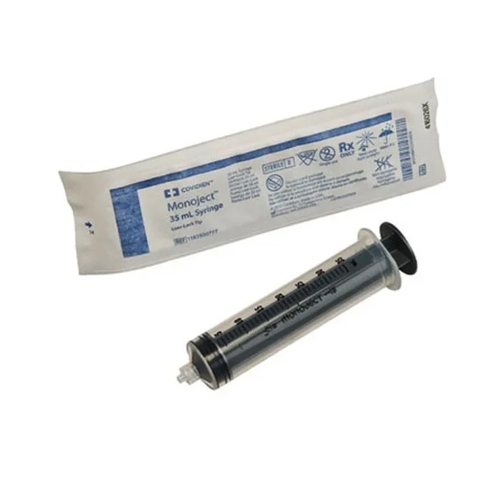 Monoject Luer Lock Tip Syringe 35 mL