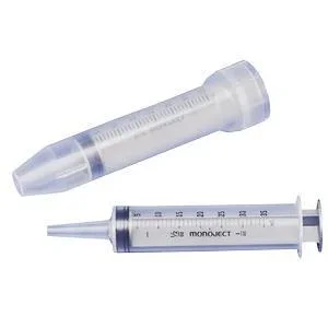 Monoject™ Rigid Pack Syringe with Regular Luer Tip, 35mL Capacity