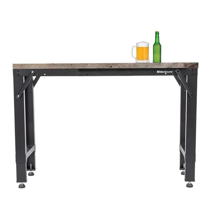 Montezuma Adjustable Steel Frame Work Bench – 4, 5 or 6 Foot Adjustments