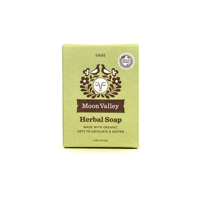 Moon Valley Organics Sage Herbal Soap (4 oz) #10084949