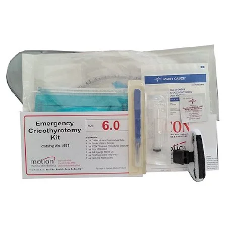 Moore Medical Emergency Cricothyrotomy Kit – 1631-1