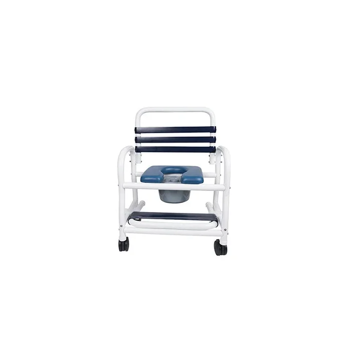Mor-Medical Bariatric Deluxe PVC Shower Commode Chair – 26″ Seat