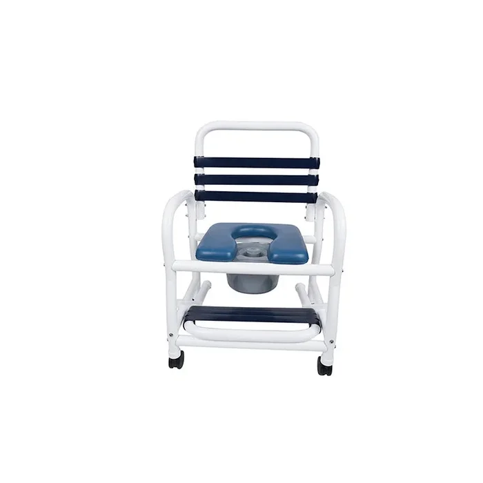 Mor-Medical Deluxe PVC Shower Commode Chair – 22″ Seat