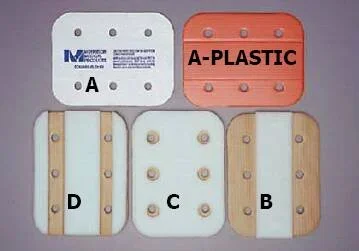 Morrison Medical Products General Purpose Splint Padded Splint Foam / Cardboard Brown / White 12 Inch Length – 1507