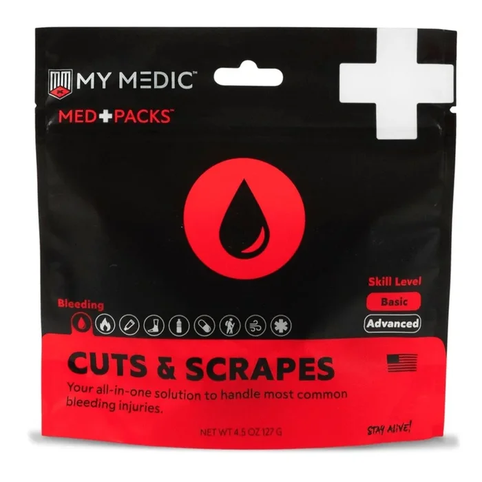 My Medic Med Packs First Aid Kit For Cuts