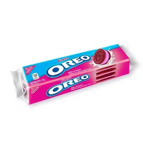 Nabisco Oreo Sandwich Chocolate Fresa 8 ct