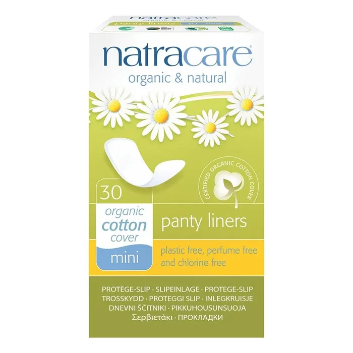 Natracare Mini Organic Cotton Panty Liners (30 count) #22013