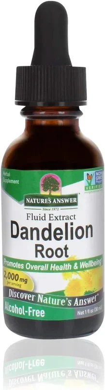 Naturaleza responde extracto de raíz de diente de león 1 oz