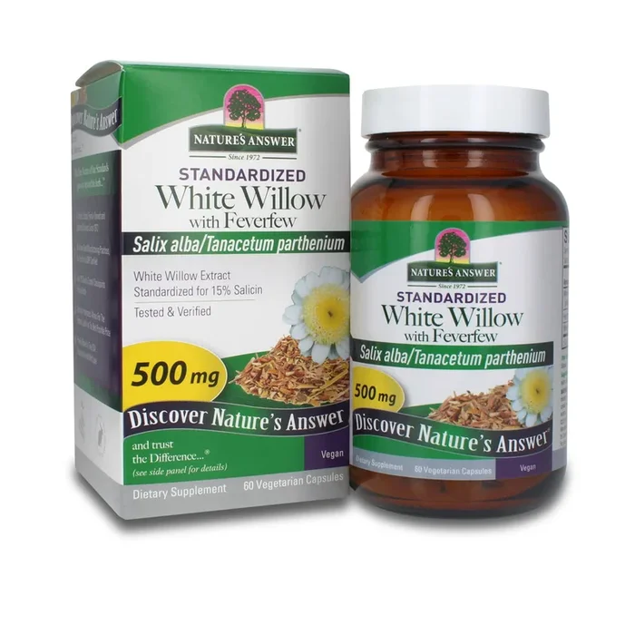 Nature’s Answer White Willow Capsules 60ct