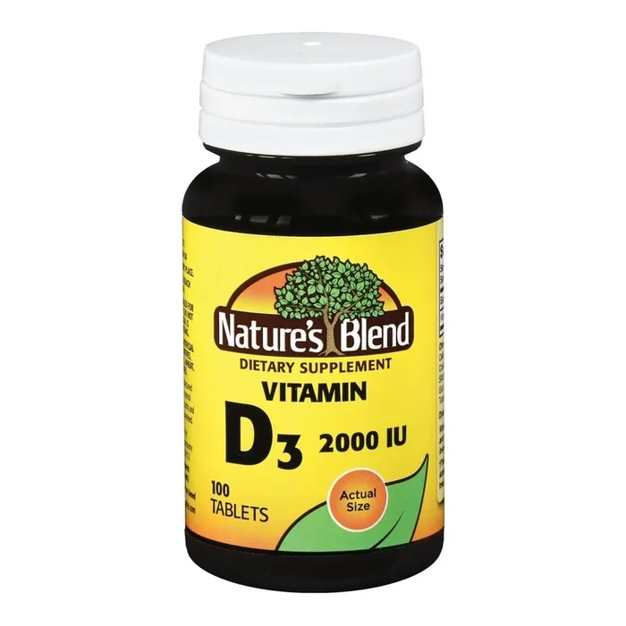 Nature’s Blend Vitamin D 3 Supplement