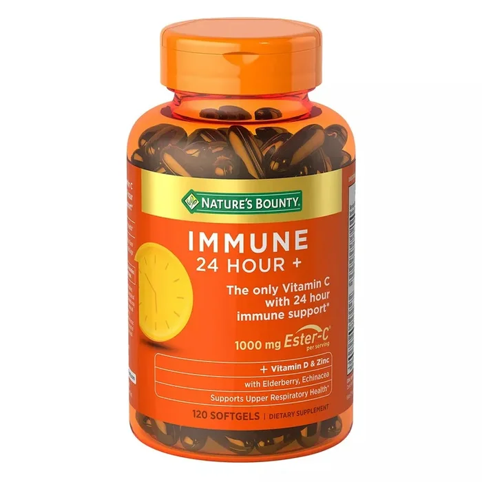 Nature’s Bounty Immune 24 Hour + Softgels 120ct