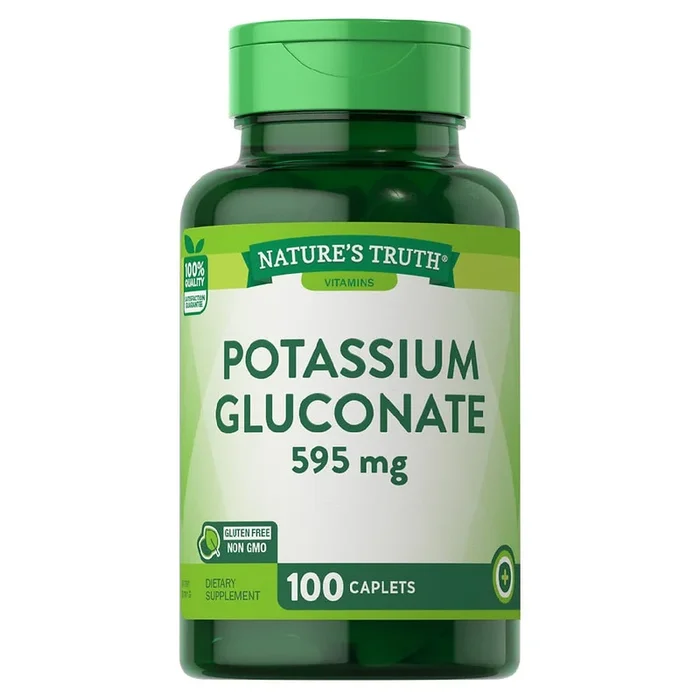 Nature’s Truth Potasio Gluconato 595 mg 100 Caplets