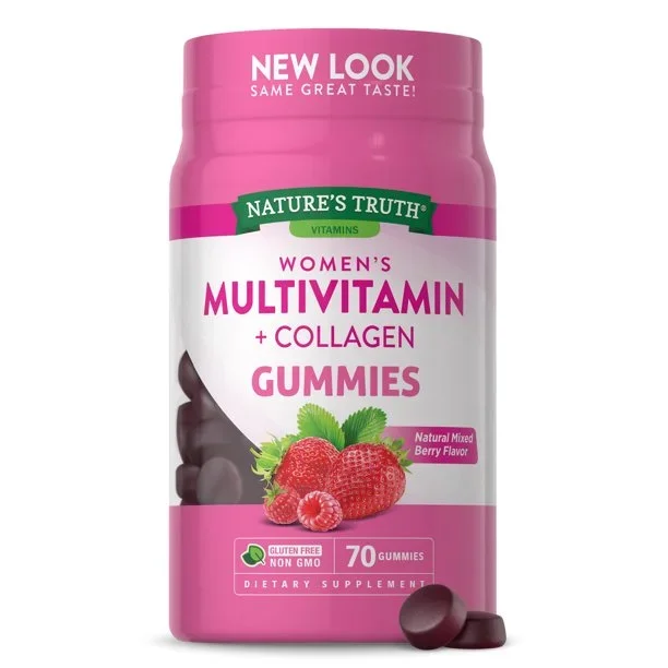 Nature’s Truth Women’s Multi-Vitamin Collagen 70 Gummies