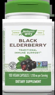 Nature’s Way Black Elderberry Vegetable Capsules