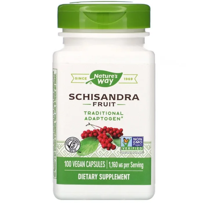 Nature’s Way Schisandra Fruit (100 count) #5816