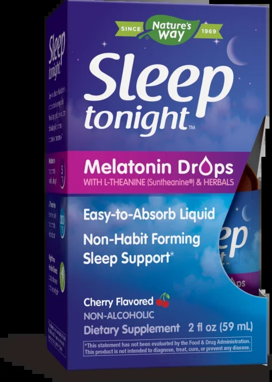 Nature’s Way Sleep Tonight Melatonin Cherry Drops