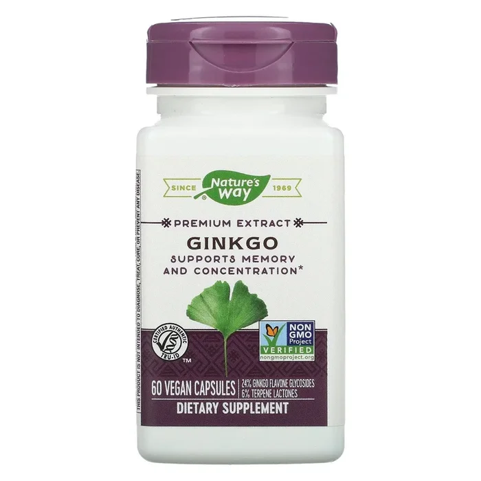 Nature’s Way Standardized Ginkgo (60 count) #5885