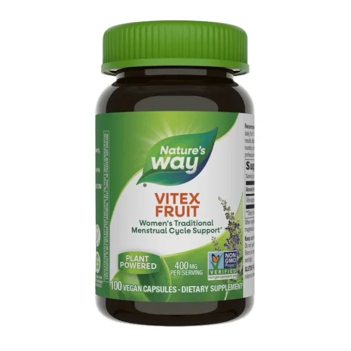 Nature’s Way Vitex Fruit (Chaste Tree) (100 count) #5756