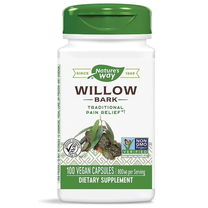 Nature’s Way White Willow Bark (100 count) #5829