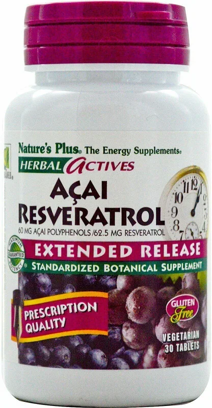Nature Plus Herbal Actives Acai Resveratrol