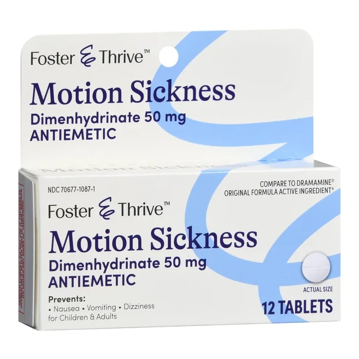 Nausea Relief Foster & Thrive™ 50 mg Strength Tablet