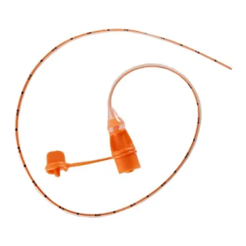 NeoMed NeoConnect Polyurethane Enteral Feeding Tube, With ENFit Connector, Radiopaque Orange Stripe, 8Fr OD, 105cm