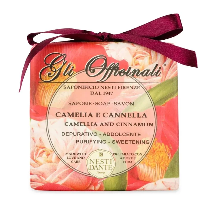 Nesti Dante Camelia + Cinnamon Soap (200 g) #27275