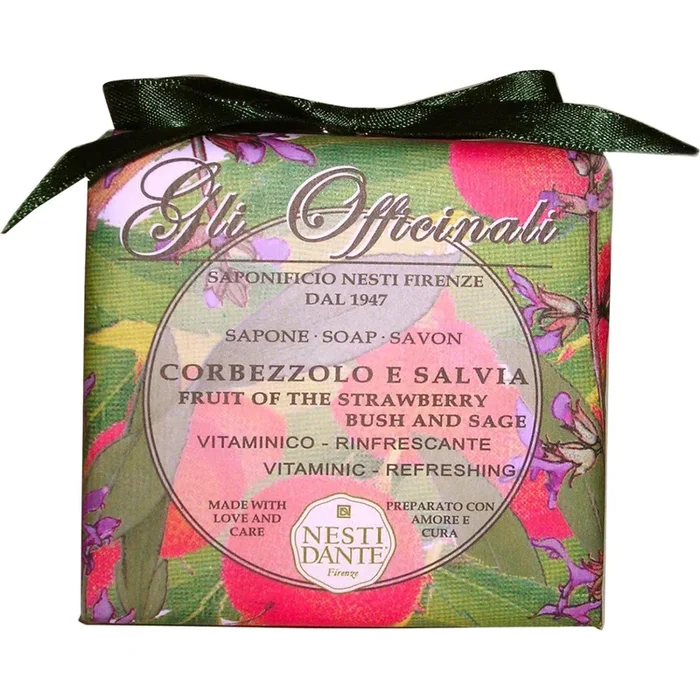 Nesti Dante Gli Officinali Strawberry Bush and Sage Soap (200 g) #10083491