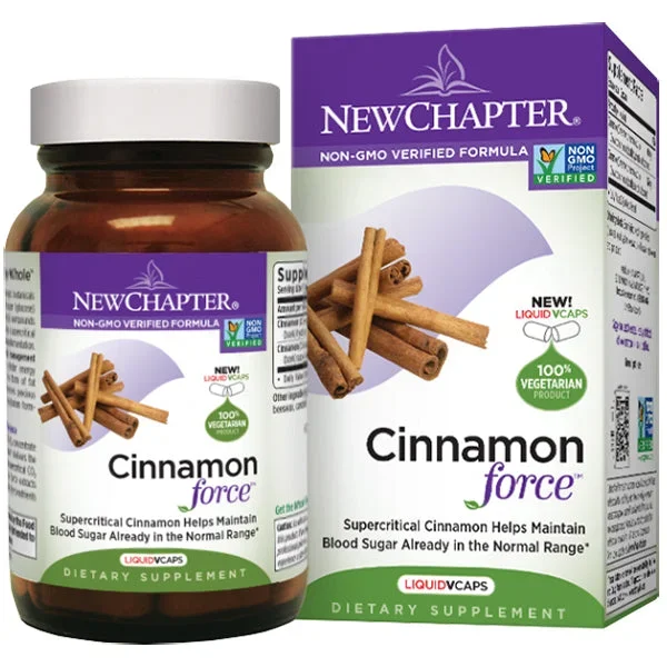 New Chapter Cinnamon Force Liquid VCaps (60 count) #10074174