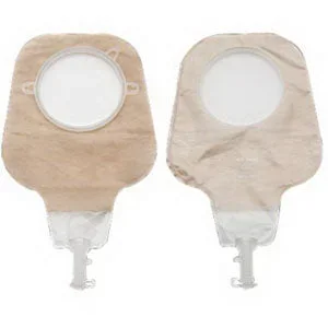New Image 2-Piece High Output Drainable Pouch 1-3/4″, Ultra Clear