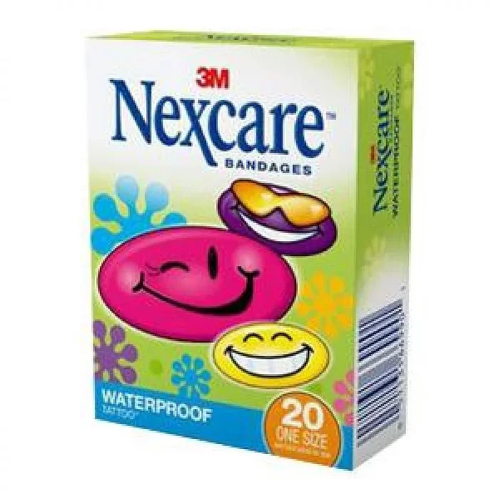 Nexcare 59420 Waterproof Bandage, Box of 20