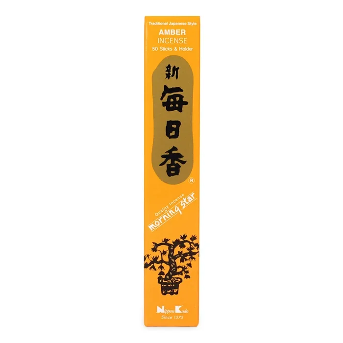 Nippon Kodo Amber Incense (50 count) #21588