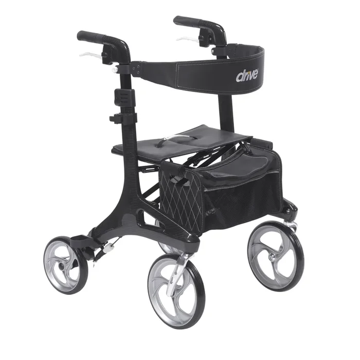 Nitro Elite CF Carbon Fiber Rollator Rolling Walker