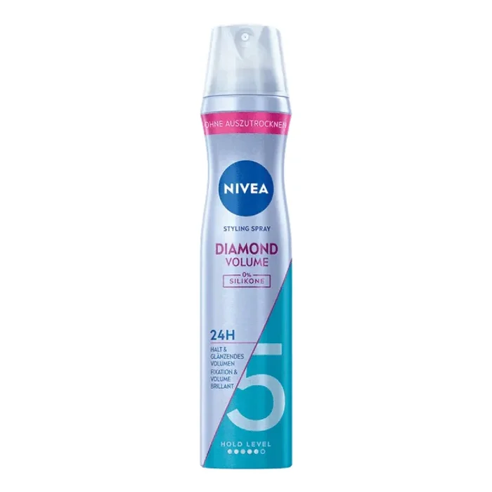 Nivea Diamond Gloss + Volume Extra Hold Hair Spray (250 ml) #10078503