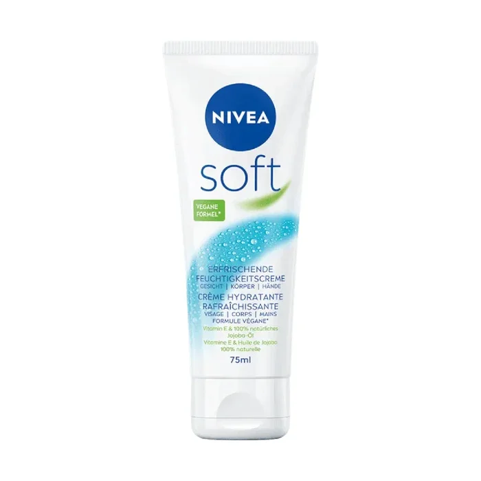 Nivea Soft Refreshing Moisturizing Creme Tube (75 ml) 25286