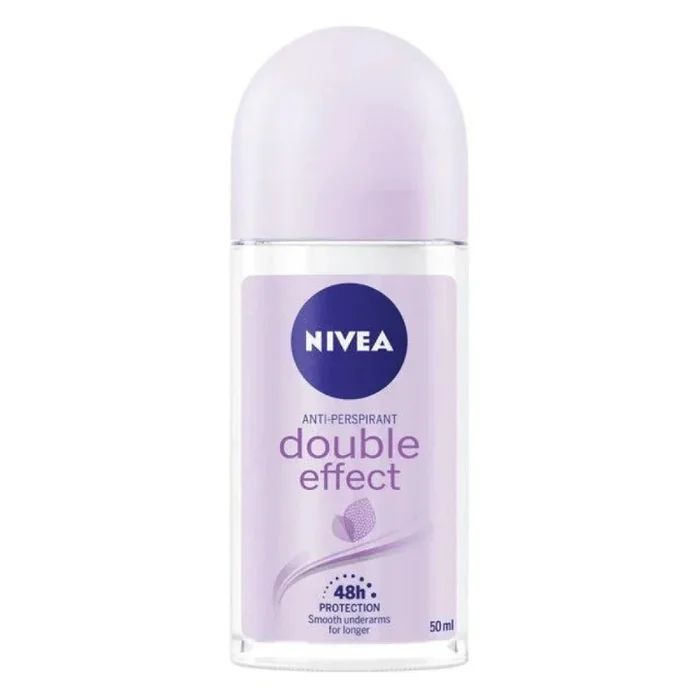 Nivea Women’s Roll-On Double Effect Anti-Perspirant Deodorant (50 ml) #31381