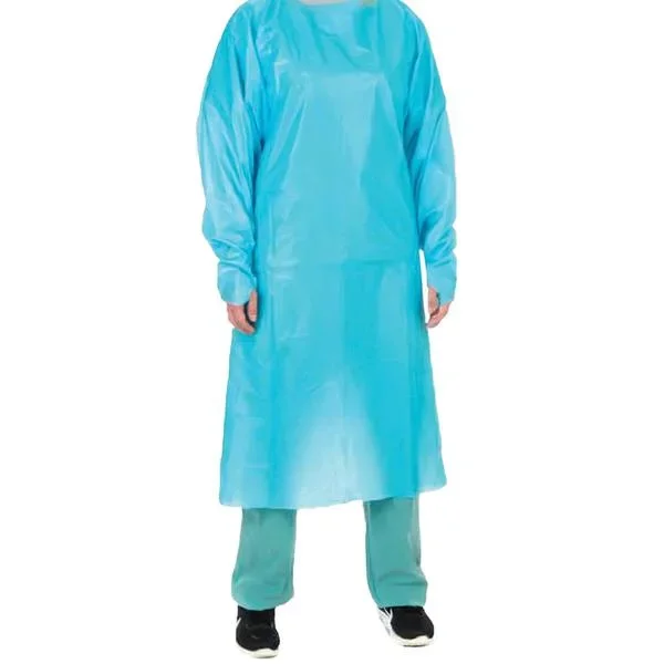 Non-Surgical Polyethylene Isolation Gown, AAMI Level 2