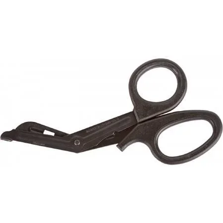 North American Rescue North American Rescue Trauma Shears 7-1/4 Inch Length Surgical Grade Stainless Steel NonSterile Finger Ring Handle Angled Blunt/Blunt – ZZ-0063