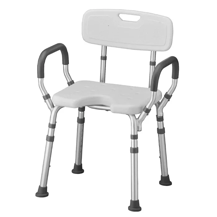 Nova Medical Bath Seat with Arms & U-Shaped Cutout