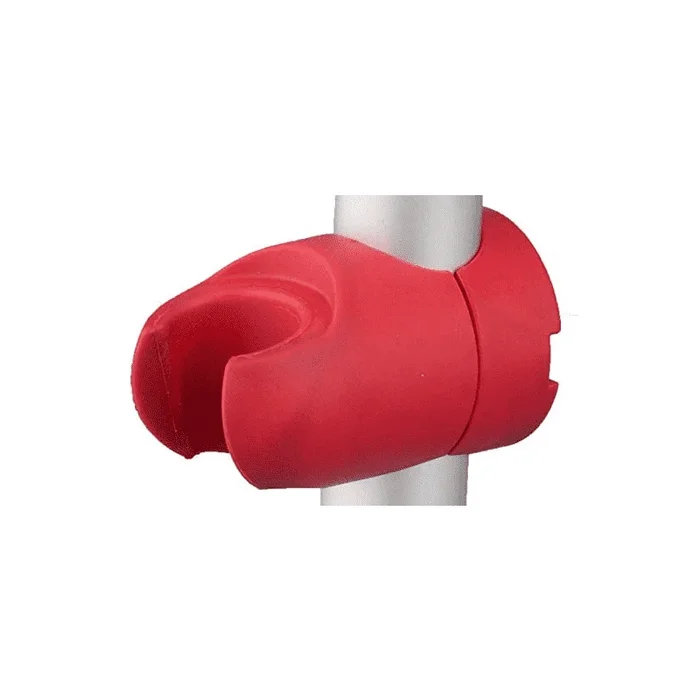 Nova Medical Holder for Hand Held Shower – Red