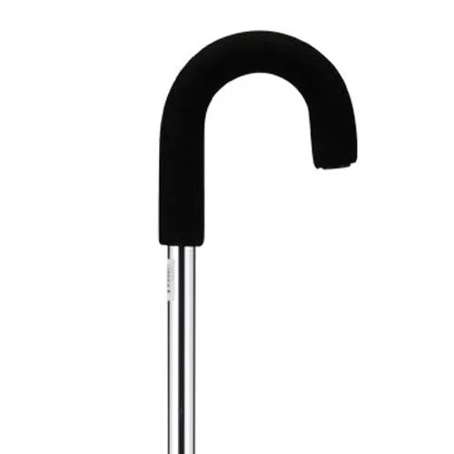 Nova Ortho-Med Offset Cane Nova Aluminum 30 To 39 Inch Height Silver – 1040SI