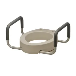 Nova Ortho-Med Riser, Toilet Std W/Arms Retail (2/Cs) – 8344-R
