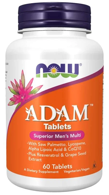 Now ADAM Men’s Multiple Vitamin 60 Tablets