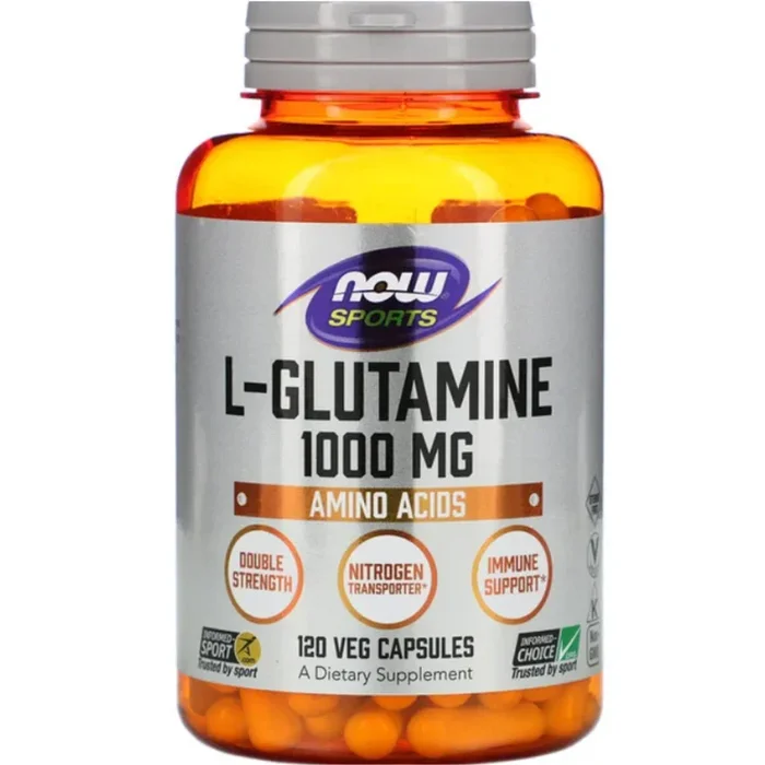 NOW L-Glutamine 1000mg (120 count) #10076316